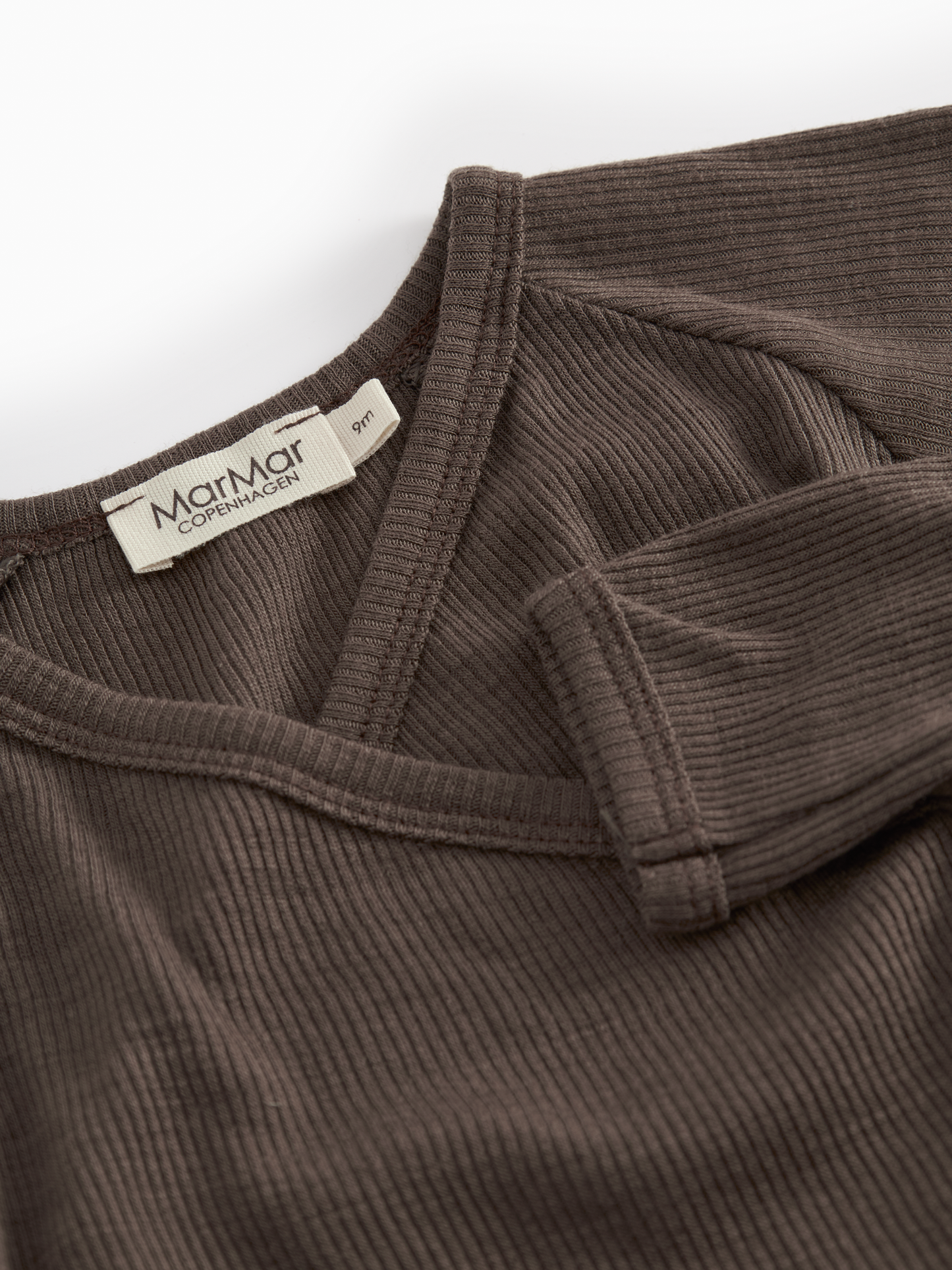 Boxpakje Rubetta - Merino wol - Wool Rib Romper - Terre - MarMar Copenhagen