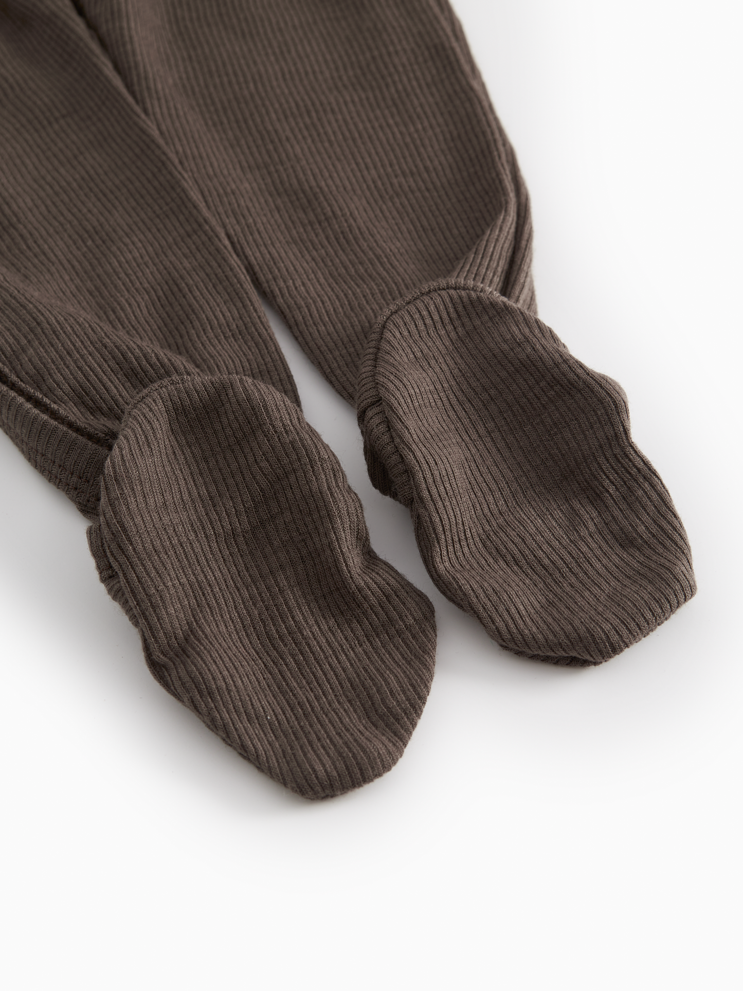 Boxpakje Rubetta - Merino wol - Wool Rib Romper - Terre - MarMar Copenhagen