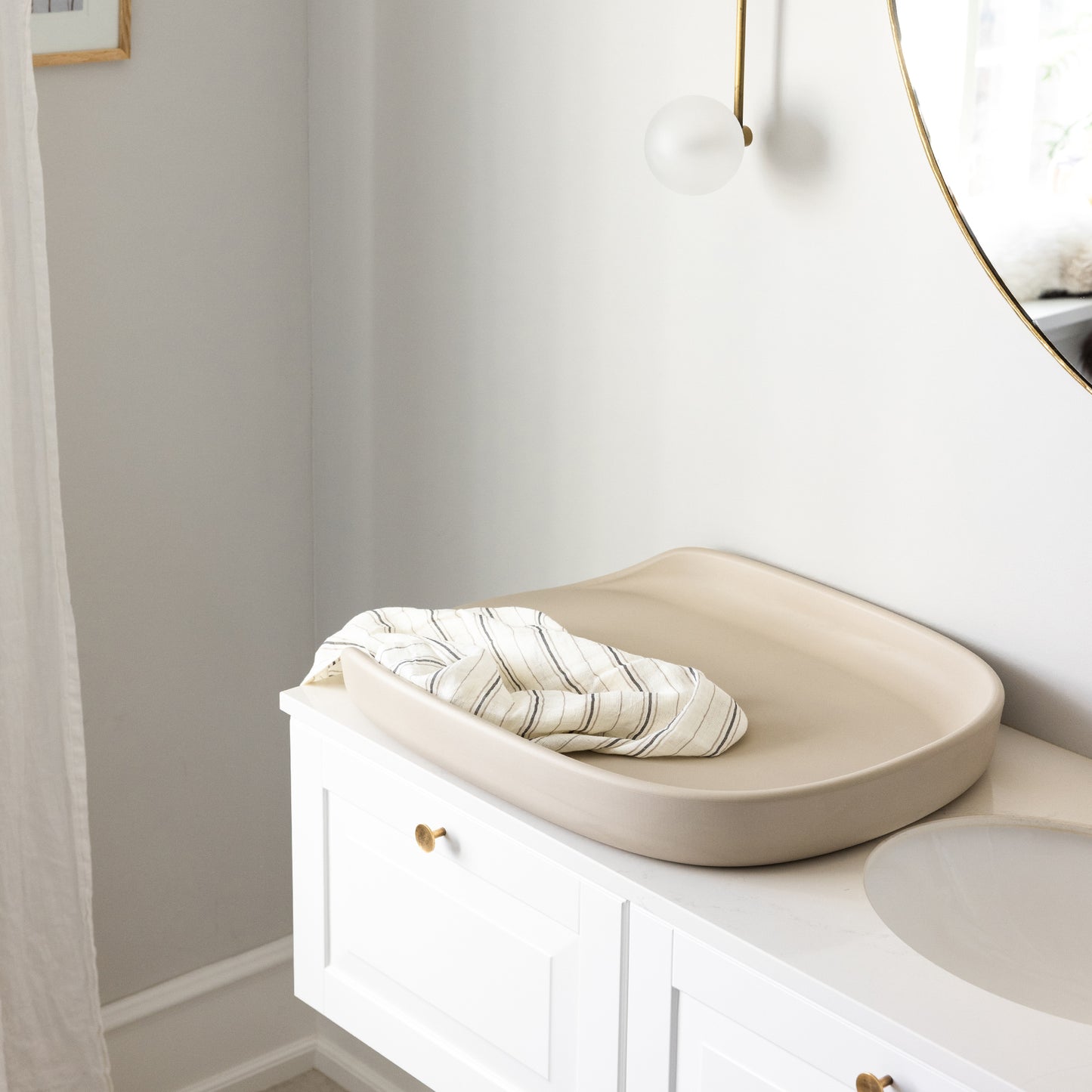 Sebra aankleedkussen - Sebra changing mat - Seabreeze Beige - Sebra