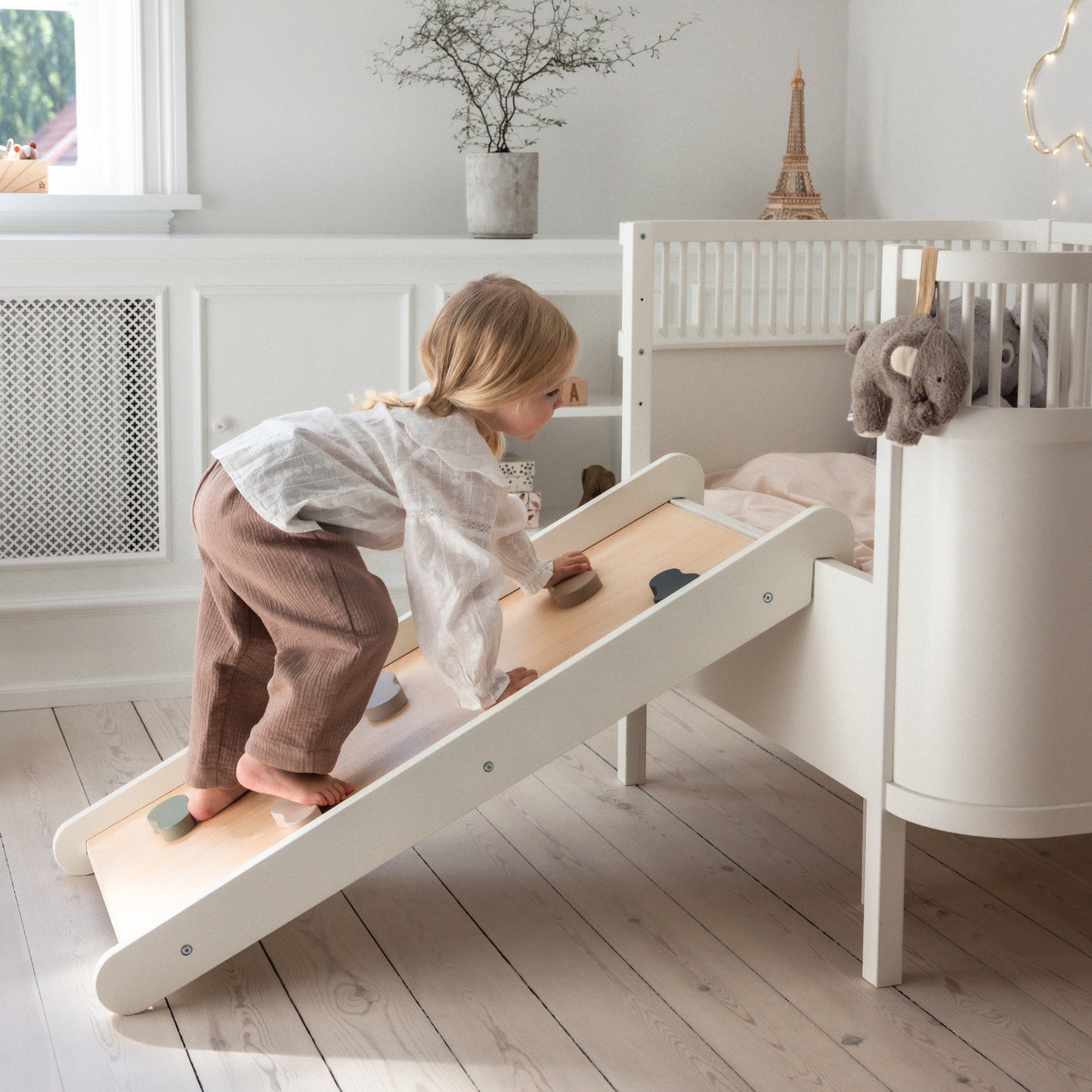 Sebra Baby en Junior Bed - Classic White - Beukenhout - Sebra