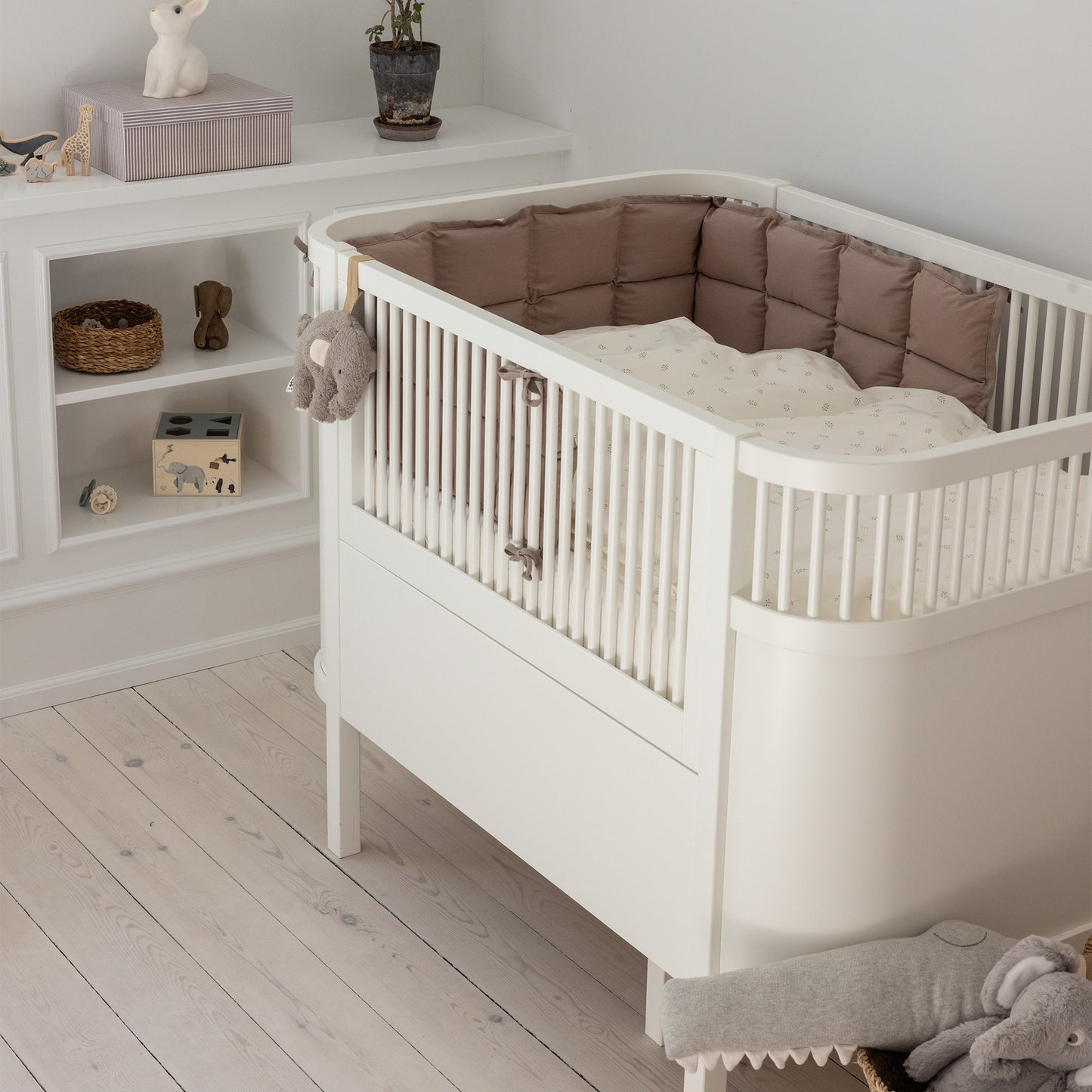 Sebra Baby en Junior Bed - Classic White - Beukenhout - Sebra