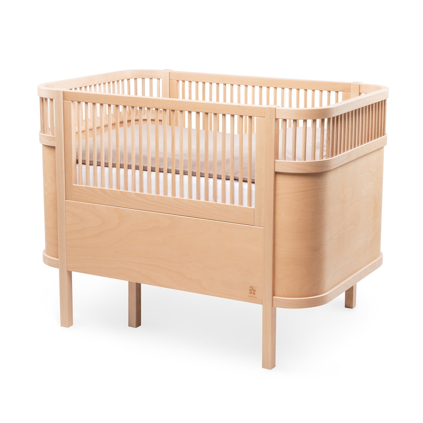 Sebra Baby en Junior Bed - Wooden Edition - Beukenhout - Sebra
