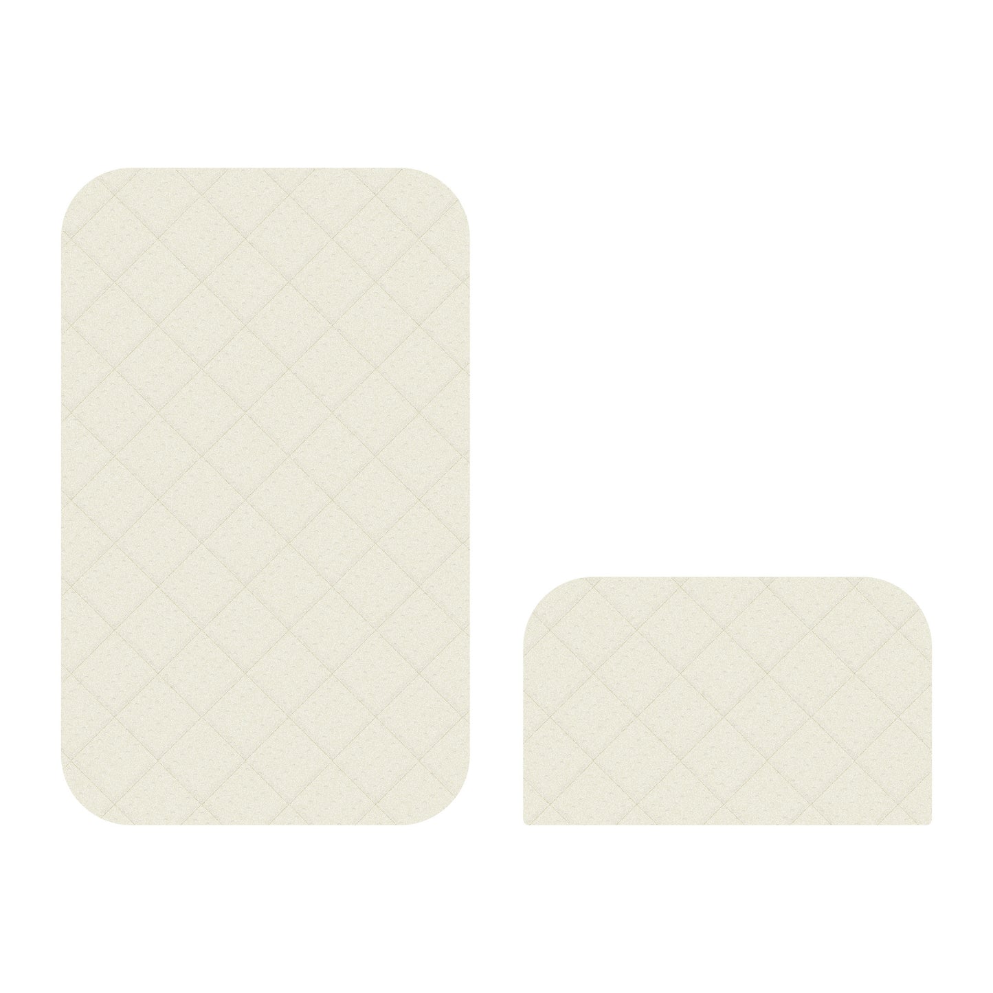 Matras Harmony voor Sebrabed Baby en Junior - Katoen met Pantera Foam - Sebra
