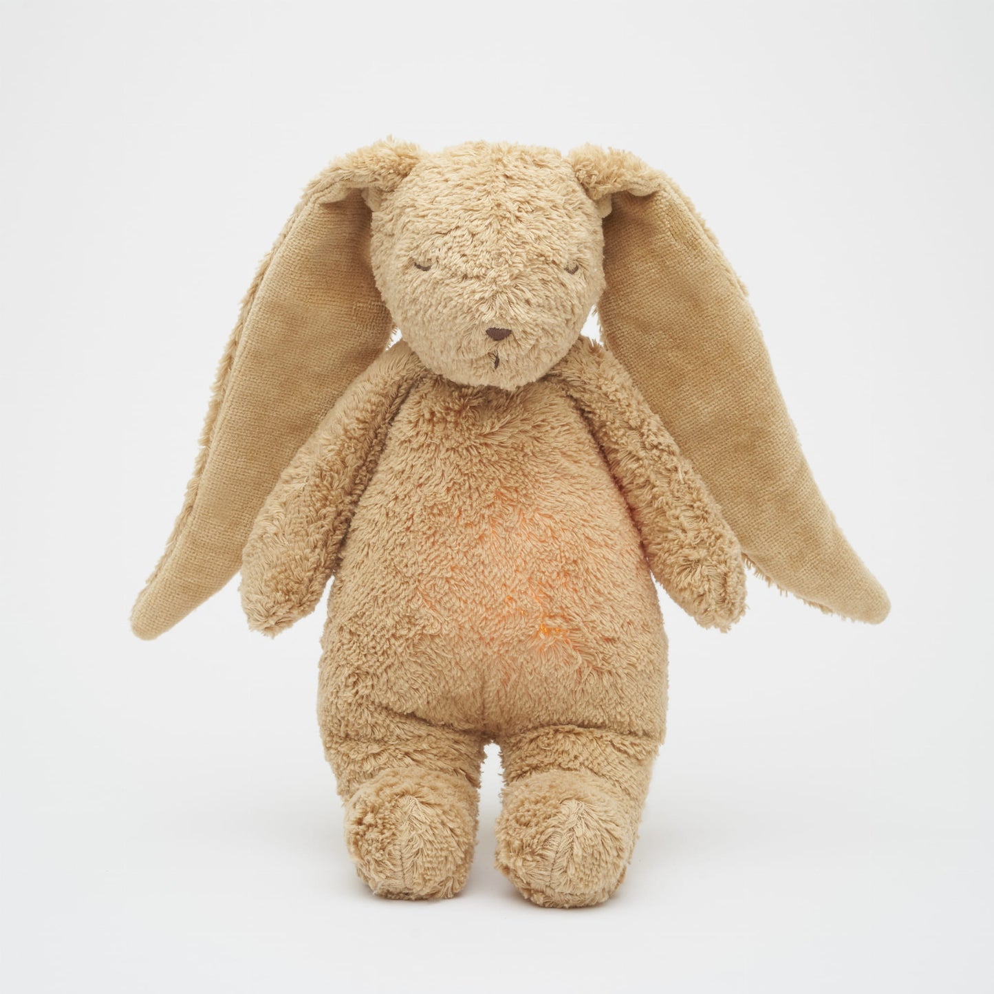 Moonie - Sensory Humming Bunny 2.0 - Nature Beige - Knuffel met geluid
