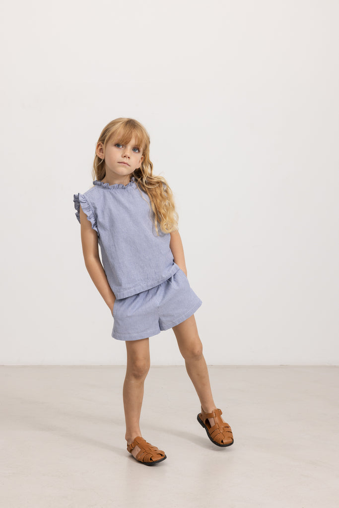 MarMar Copenhagen - Tirra Top - Ruffle top - 100% katoen