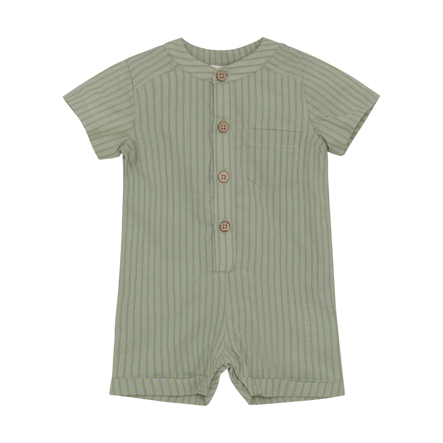 Jumpsuit - Biologisch katoen - Groen - Fixoni