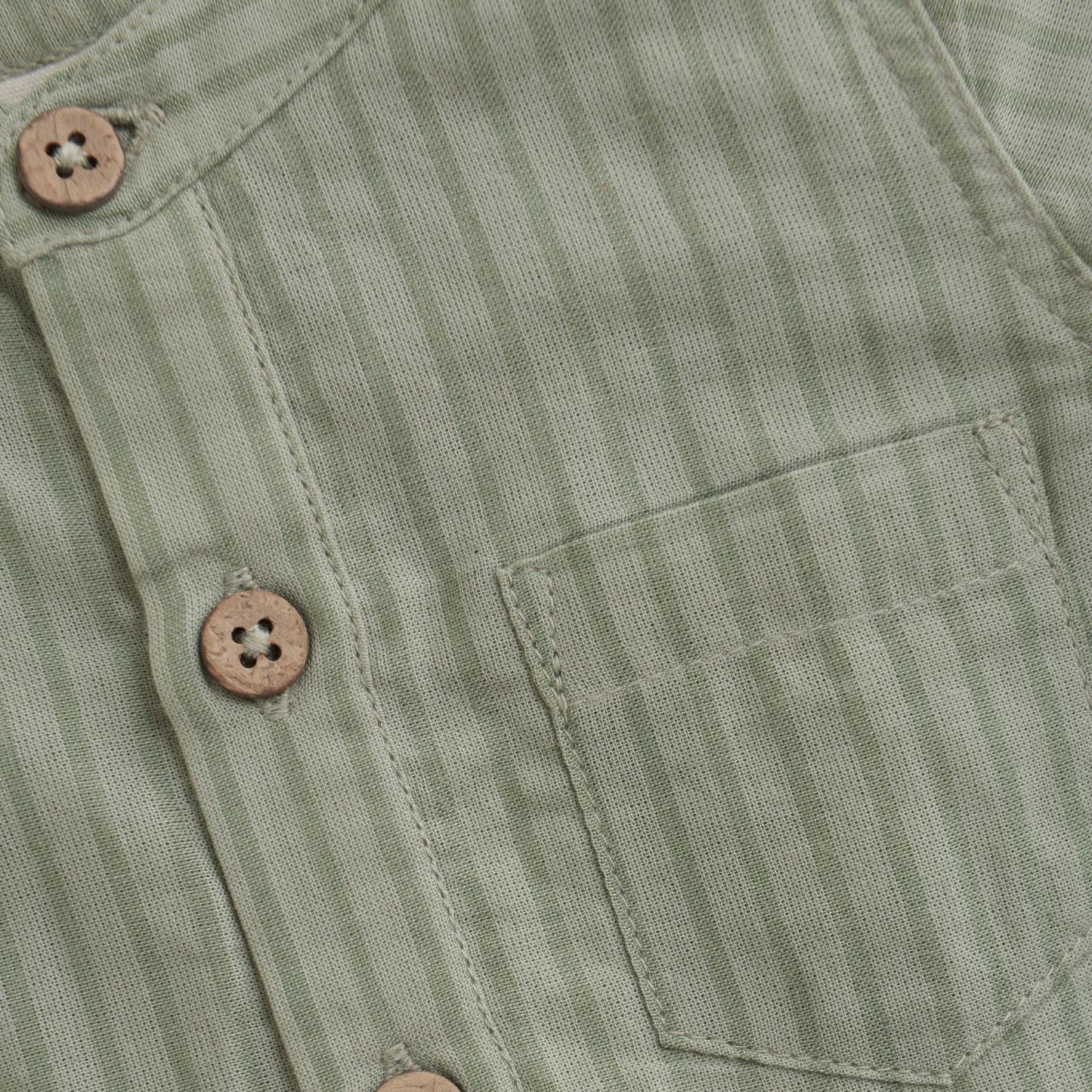 Jumpsuit - Biologisch katoen - Groen - Fixoni