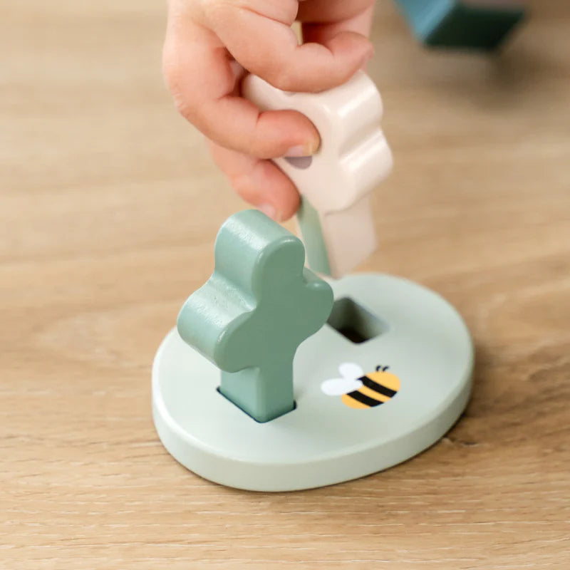 Houten boerderij set - Tiny farm play set - Dotti - Colour mix - Done by Deer