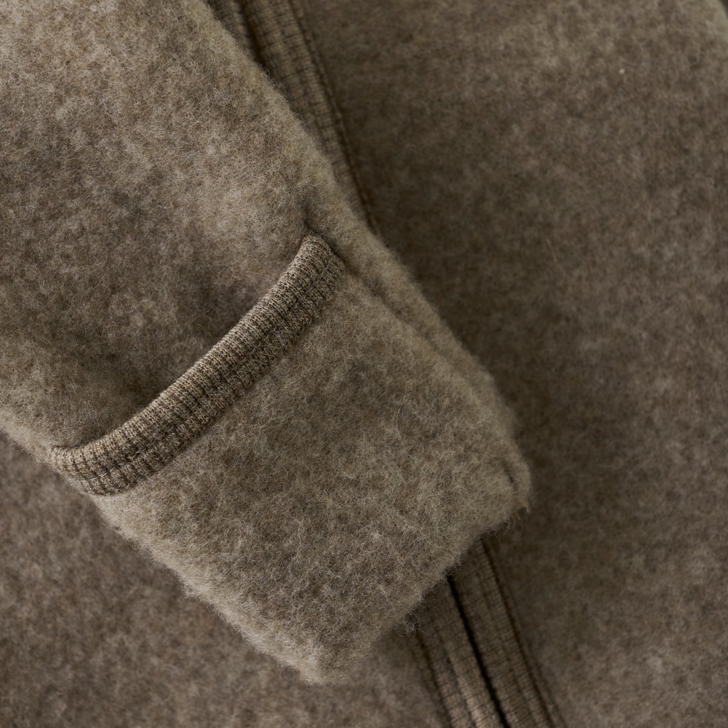 Slaapzak merino wol - Wool fleece - Bruin - Huttelihut