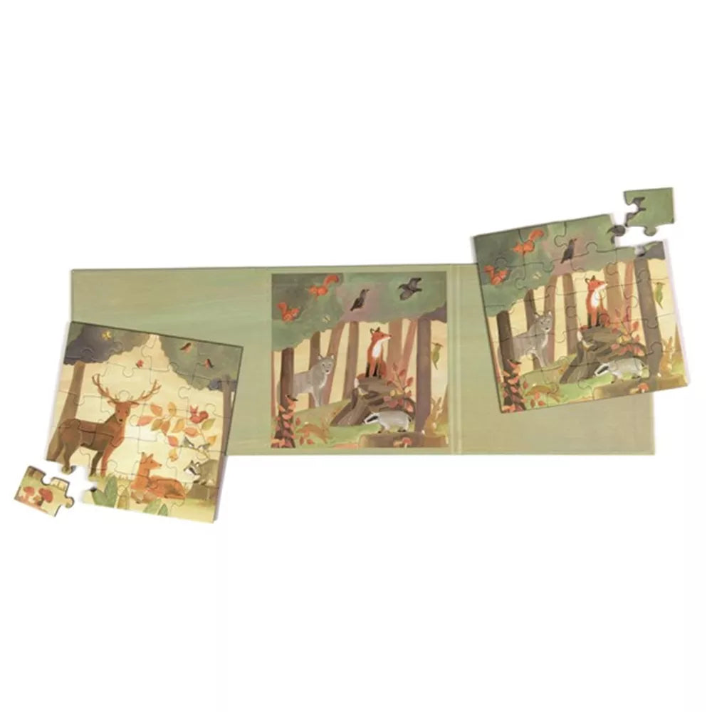 Magneetboek - Magnetische puzzel Bos - 3+ jaar - Egmont Toys