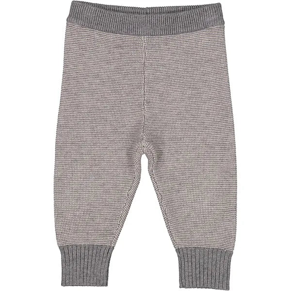 MarMar Copenhagen - Torin B Light Cotton Wool Knit Pants - Baby Broekje - Merino wol mix