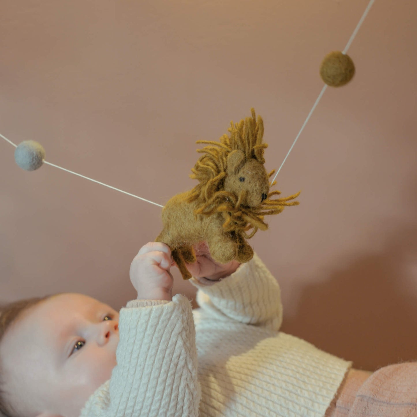 Baby Bello - Vlaggenlijn Wildlife - 100% vilt