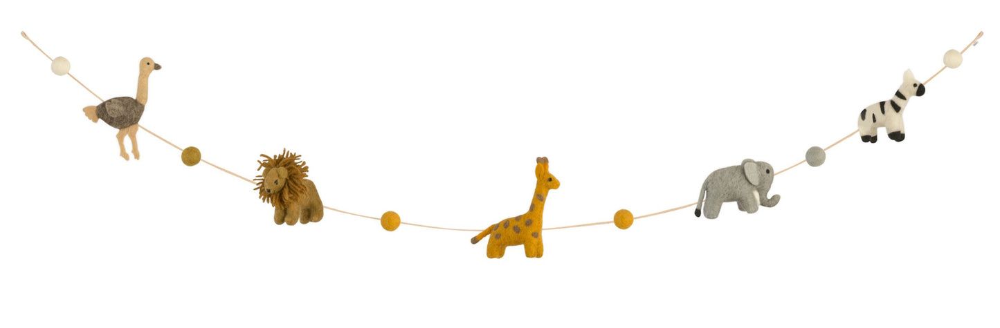Baby Bello - Vlaggenlijn Wildlife - 100% vilt