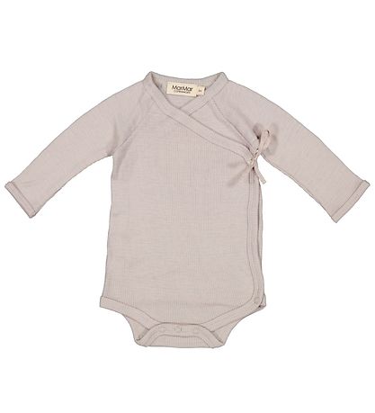 MarMar Copenhagen - Belita Wool Rib Romper - 100% merinowol - Pepple
