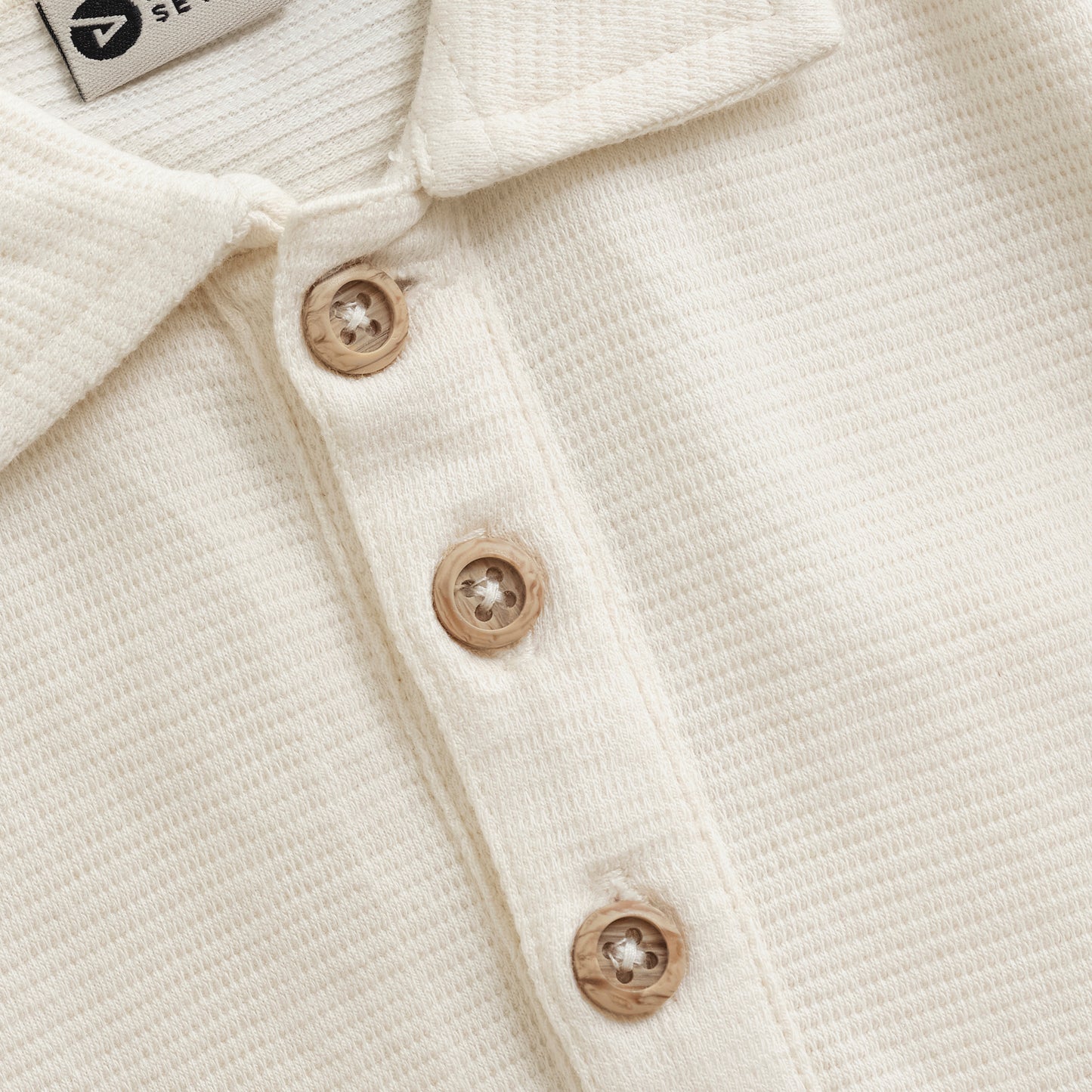 Daily7 - Body Collar - Overhemd romper - 100% katoen - knoopjes