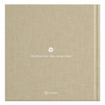Baby invulboekje - Invulboek Mijn Zwangerschap - Linnen Taupe - Fyllbooks