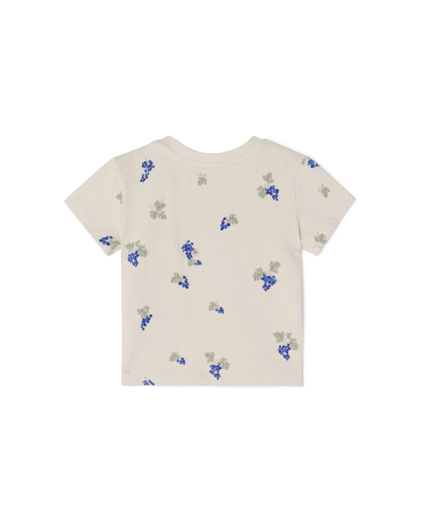 Garbo&Friends - Structured Jersey T-shirt Baby - Grapes Ecru