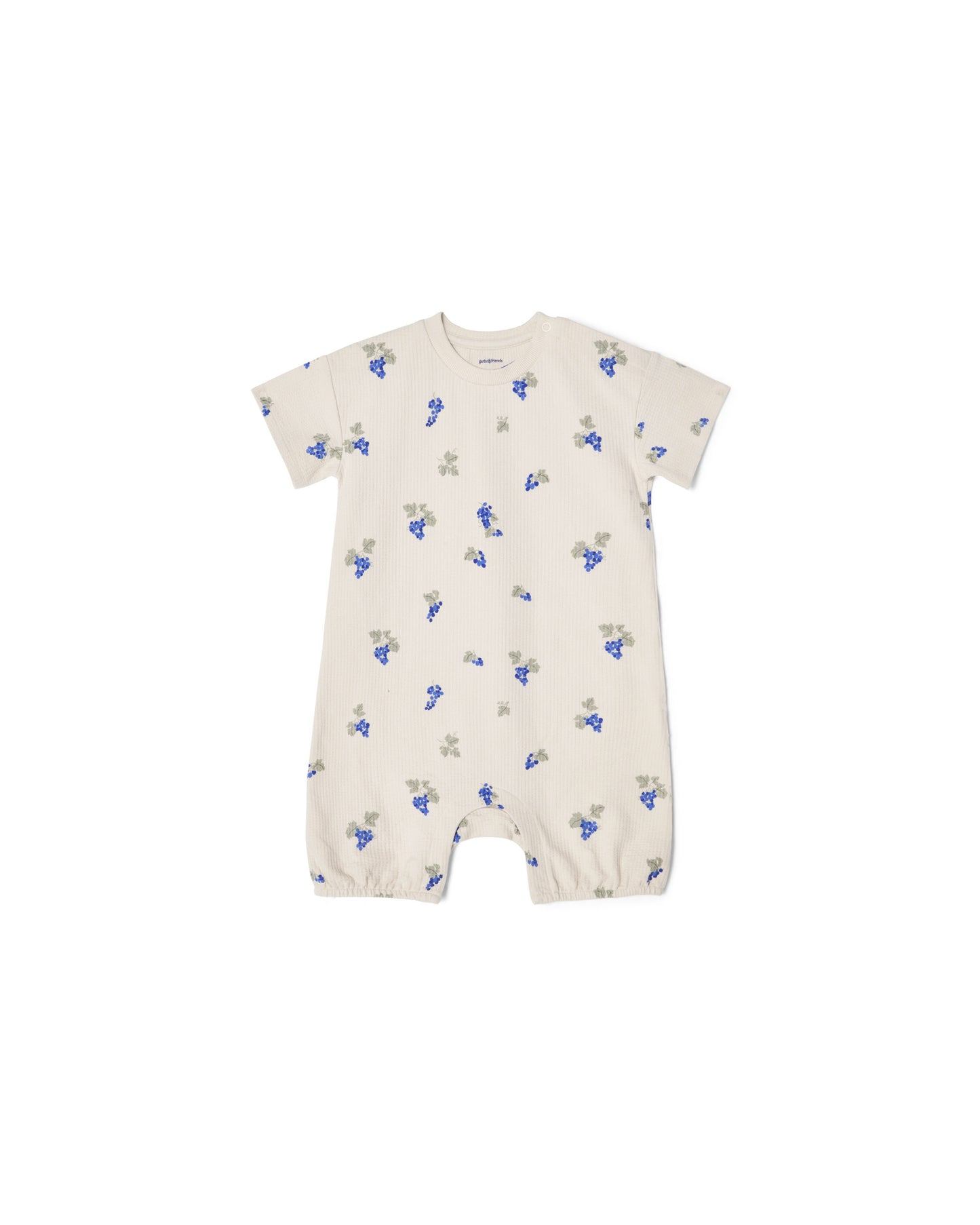 Garbo&Friends - Structured Jersey Onesie Grapes ecru - Jumpsuit - voorkant