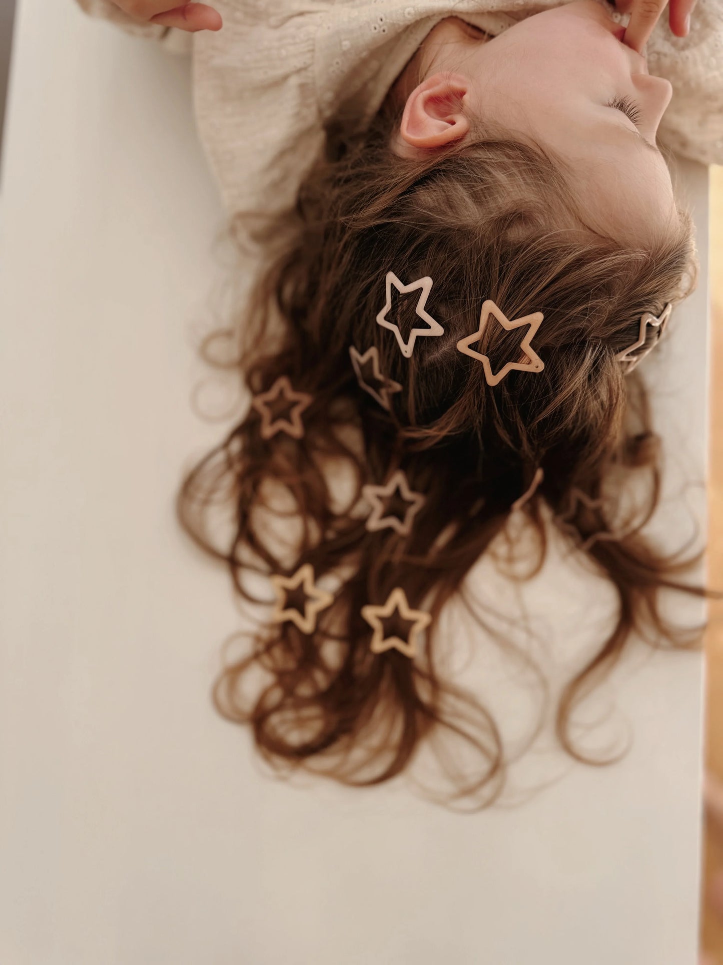 Glitter Haarknipjes Set - Sterretjes - 10 Stuks - Mrs Ertha