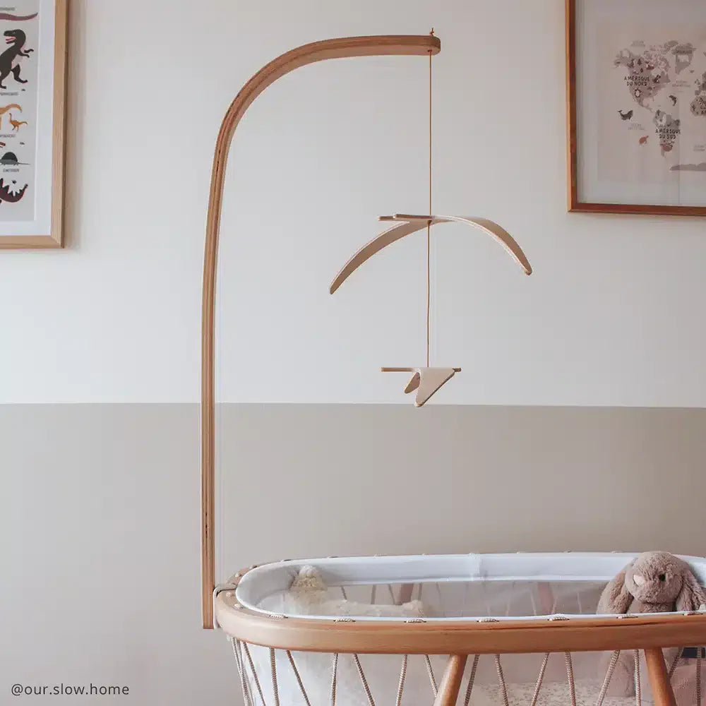 KANO Birds Mobile - Wooden Swallow Mobile - Charlie Crane