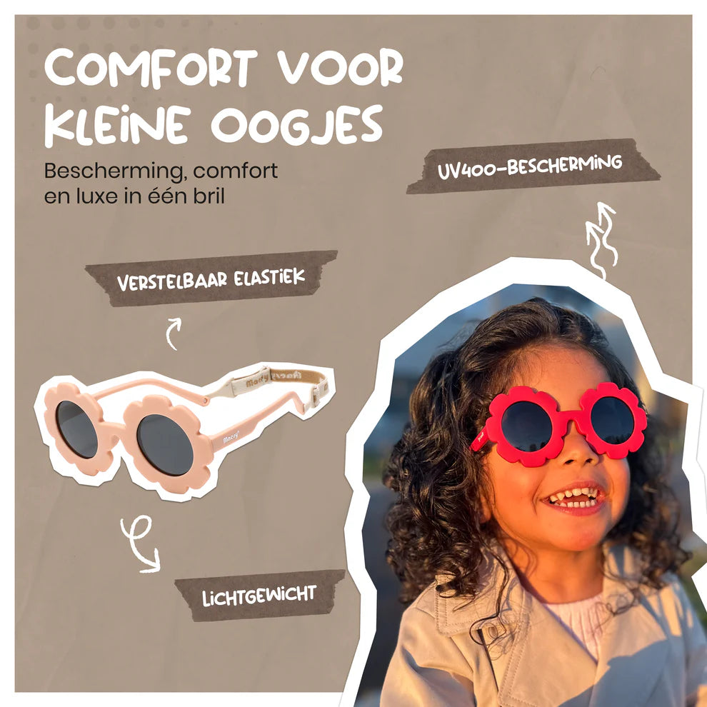 Zonnebril Fleur 1 t/m 3 jaar - Bloem - Maesy
