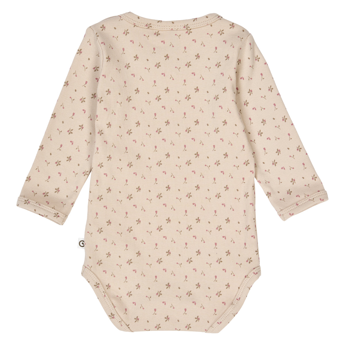 Müsli by Green Cotton - Aster l/s body - Romper met bloemenprint - Katoen mix achterkant