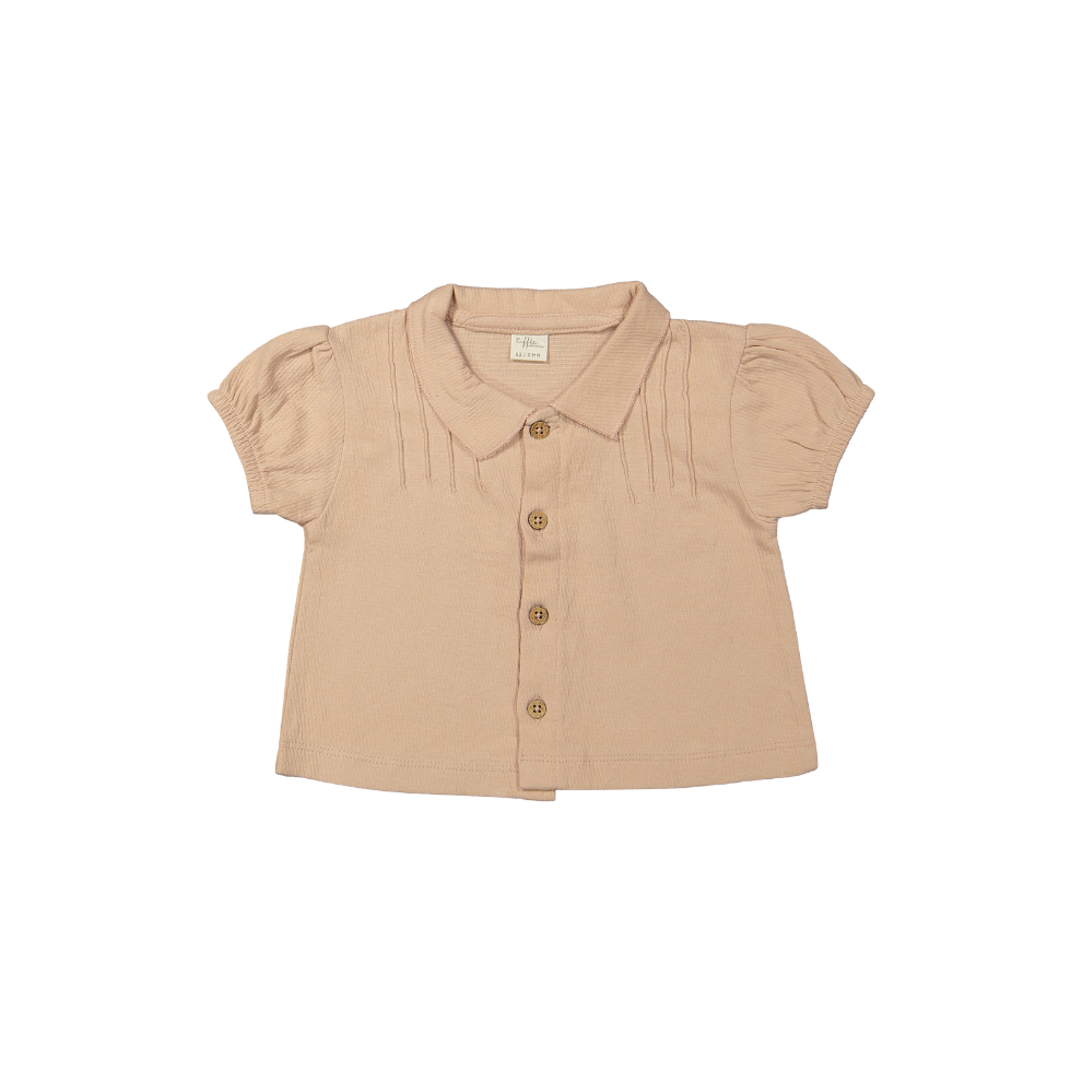 Top Caro SS - Biologisch katoen - Core lycra pink/Roze - Riffle Amsterdam