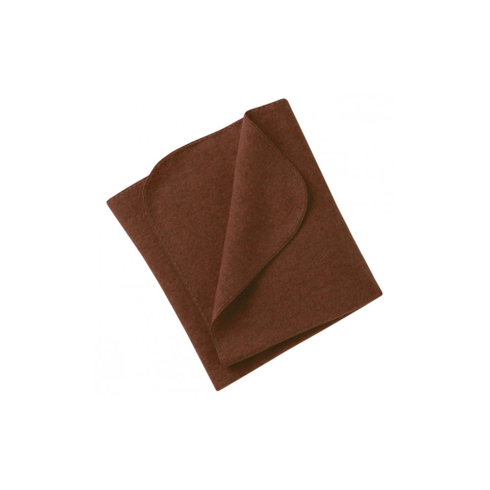 Baby Blanket Wool Fleece - Cinnamon/Kaneel - Engel Natur