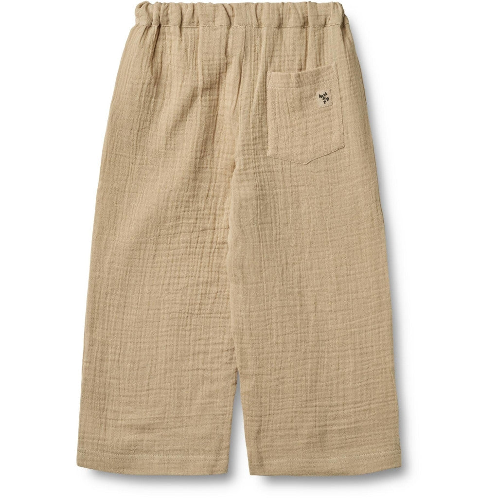 Wheat - Trousers Sasha - Broek - 100% Bio mousseline katoen achterkant