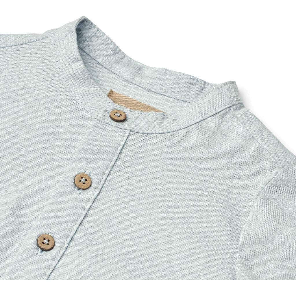Wheat - Romper Shirt Victor - 100% biologisch katoen - close up