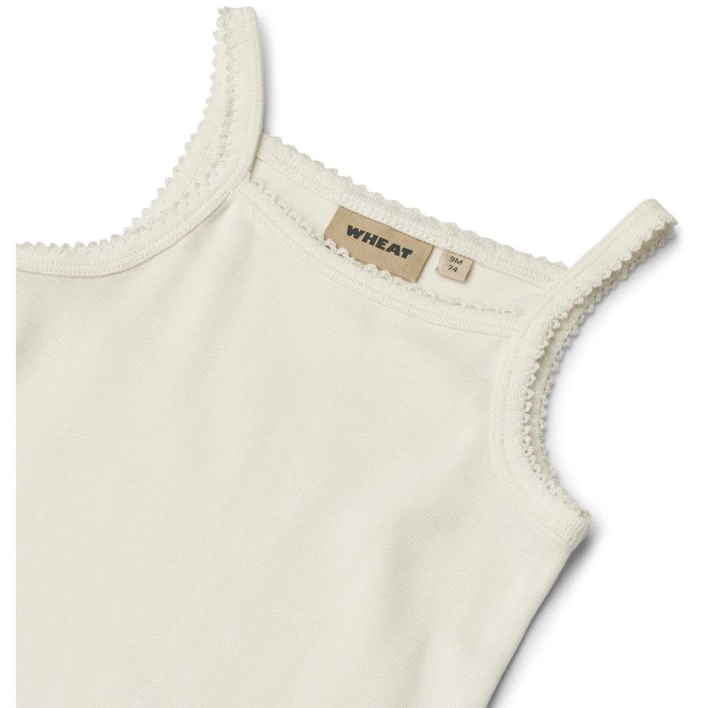 Wheat - Body Sleeveless Ellen - Romper - 100% biologisch katoen - close up