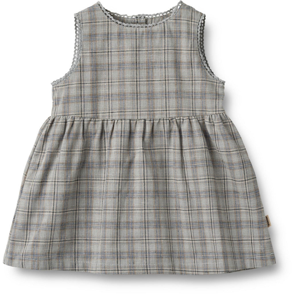 Wheat - Dress Kirsten - Jurkje voor baby's - 100% biologisch katoen - voorkant