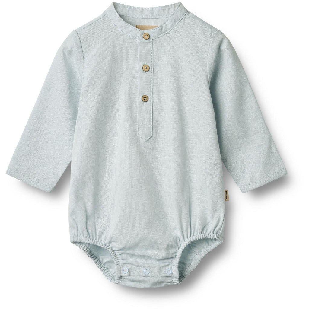 Wheat - Romper Shirt Victor - 100% biologisch katoen - voorkant