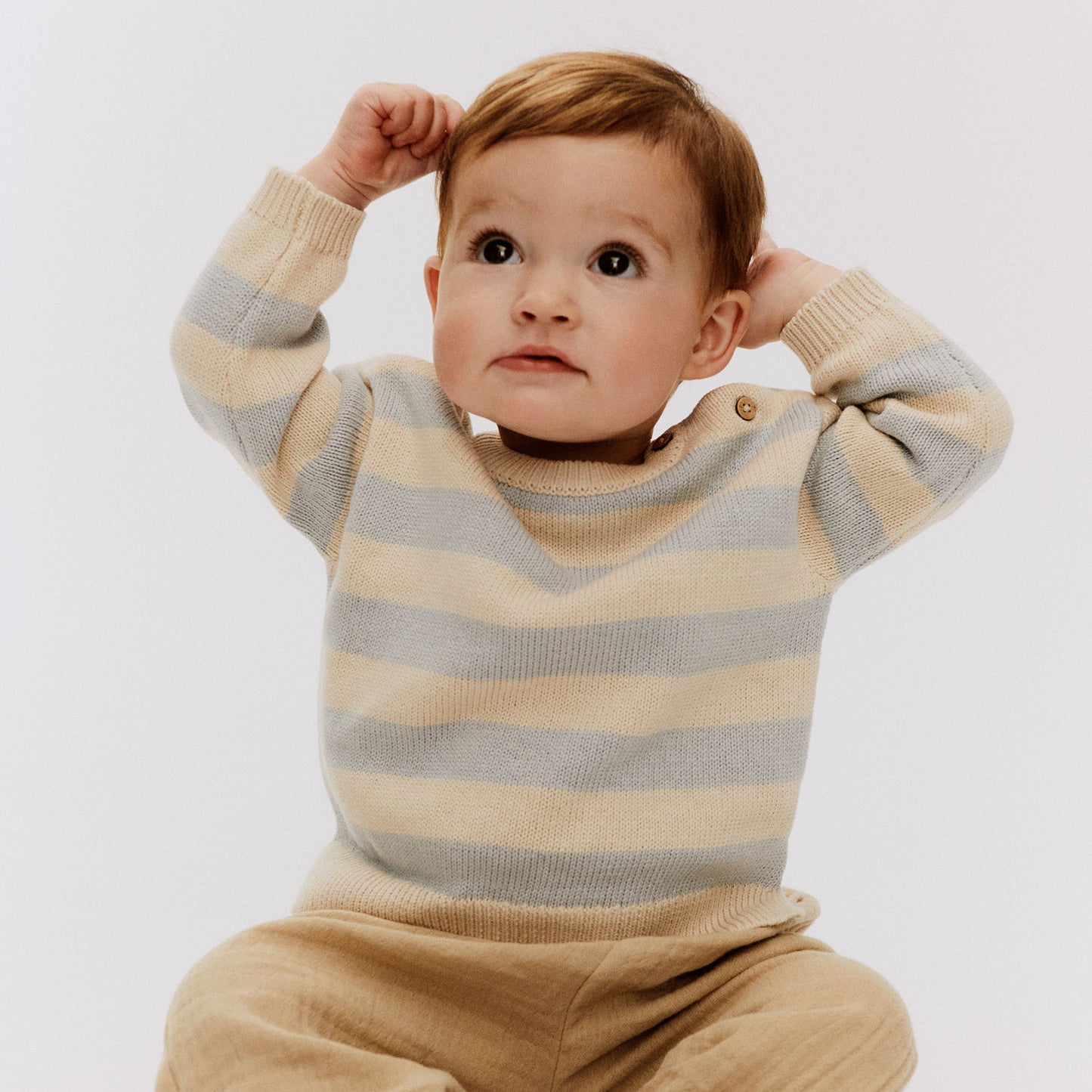Wheat - Knit Pullover Morgan - Trui - 100% biologisch katoen- lifestyle