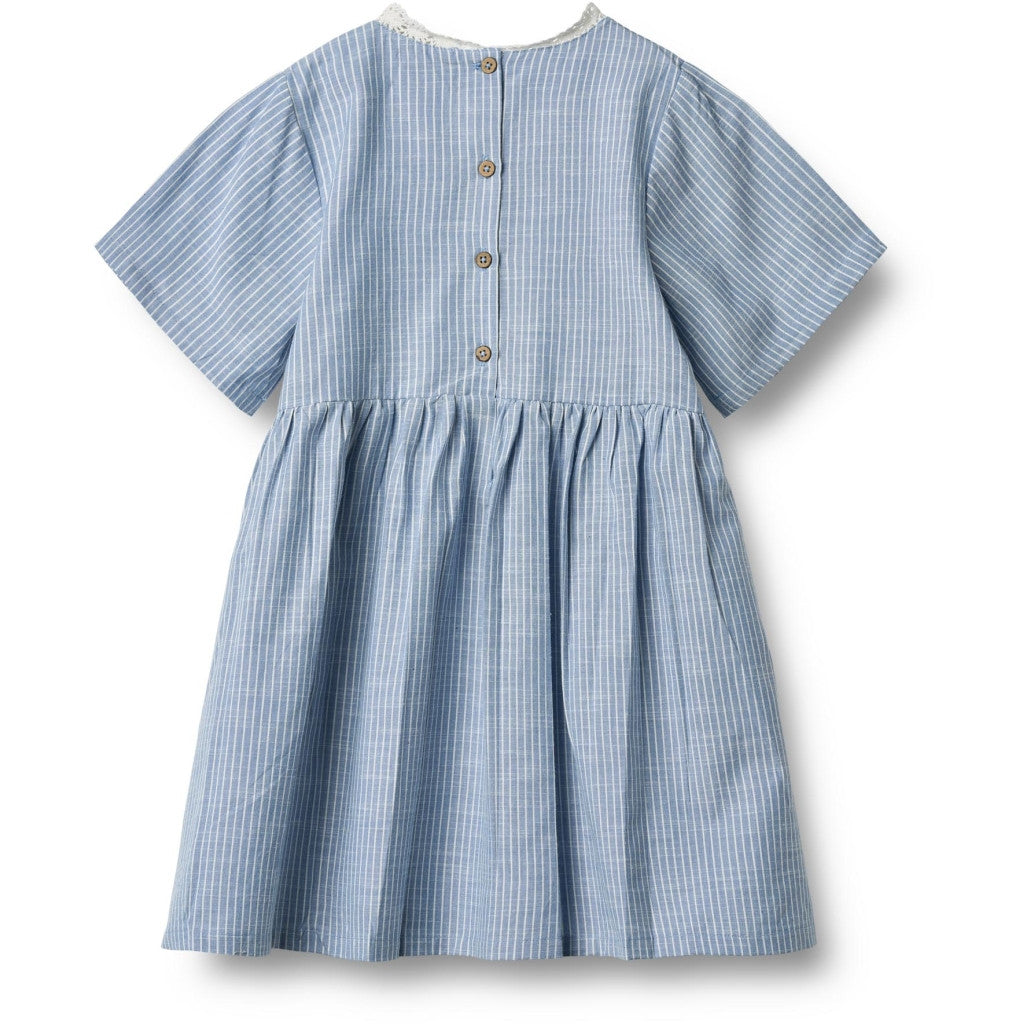 Wheat - Dress S/S Elma - Jurkje - 100% biologisch katoen achterkant