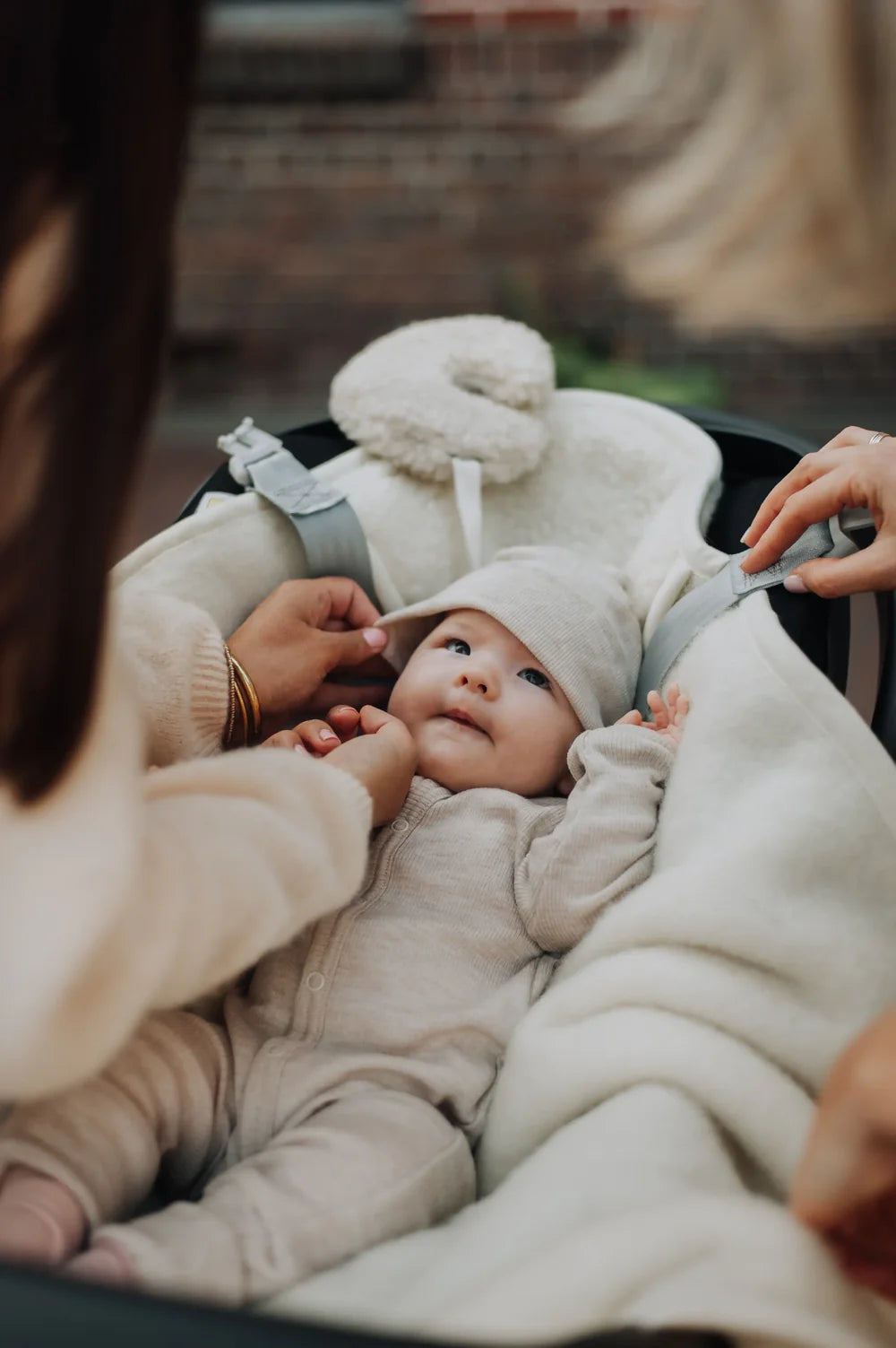 Speendoekje - Maan - Merino wol - Kico Label