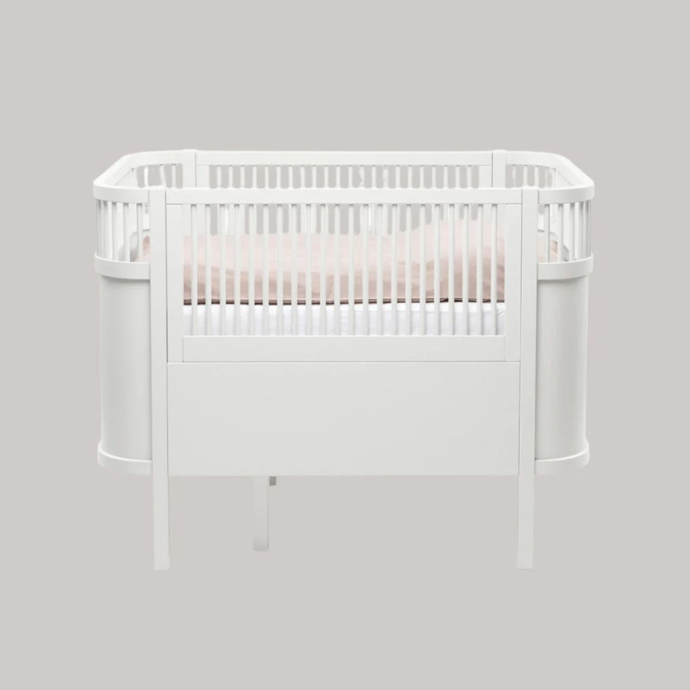 Sebra Baby en Junior Bed - Classic White - Beukenhout - Sebra