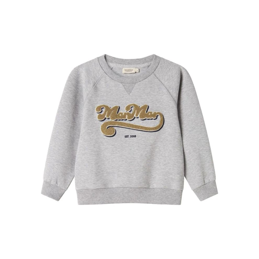 Sweater Theos B - Biologisch katoen - Grijs - Marmar Copenhagen