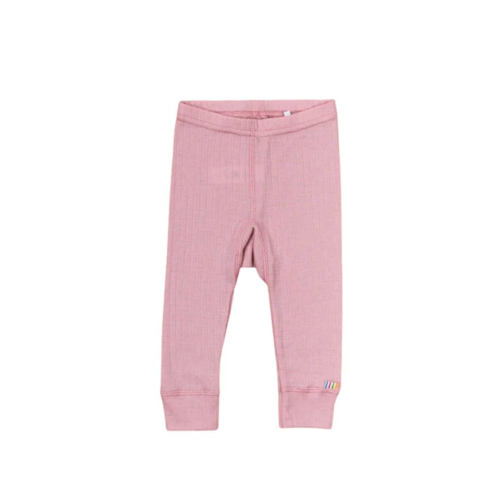 Legging - Merino wol - Roze/Old Rose - Joha