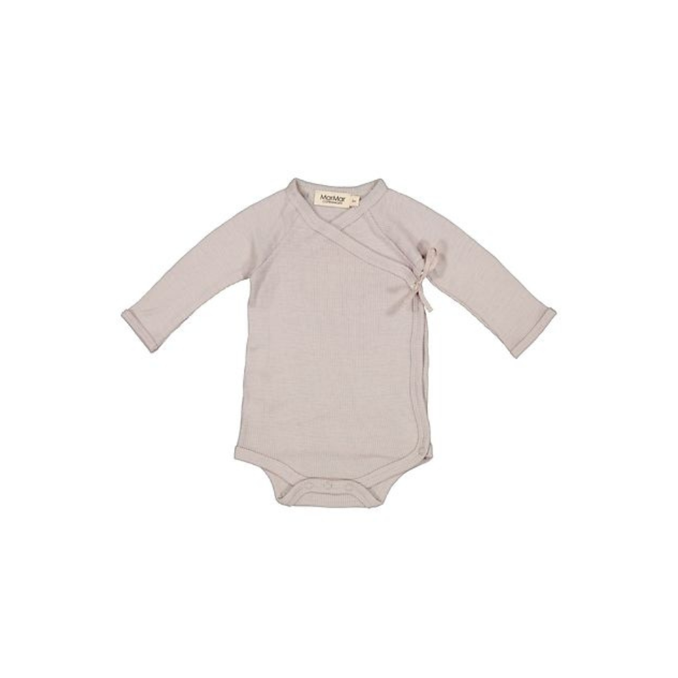 Overslagromper - Belita Wool rib - Merino wol - MarMar Copenhagen
