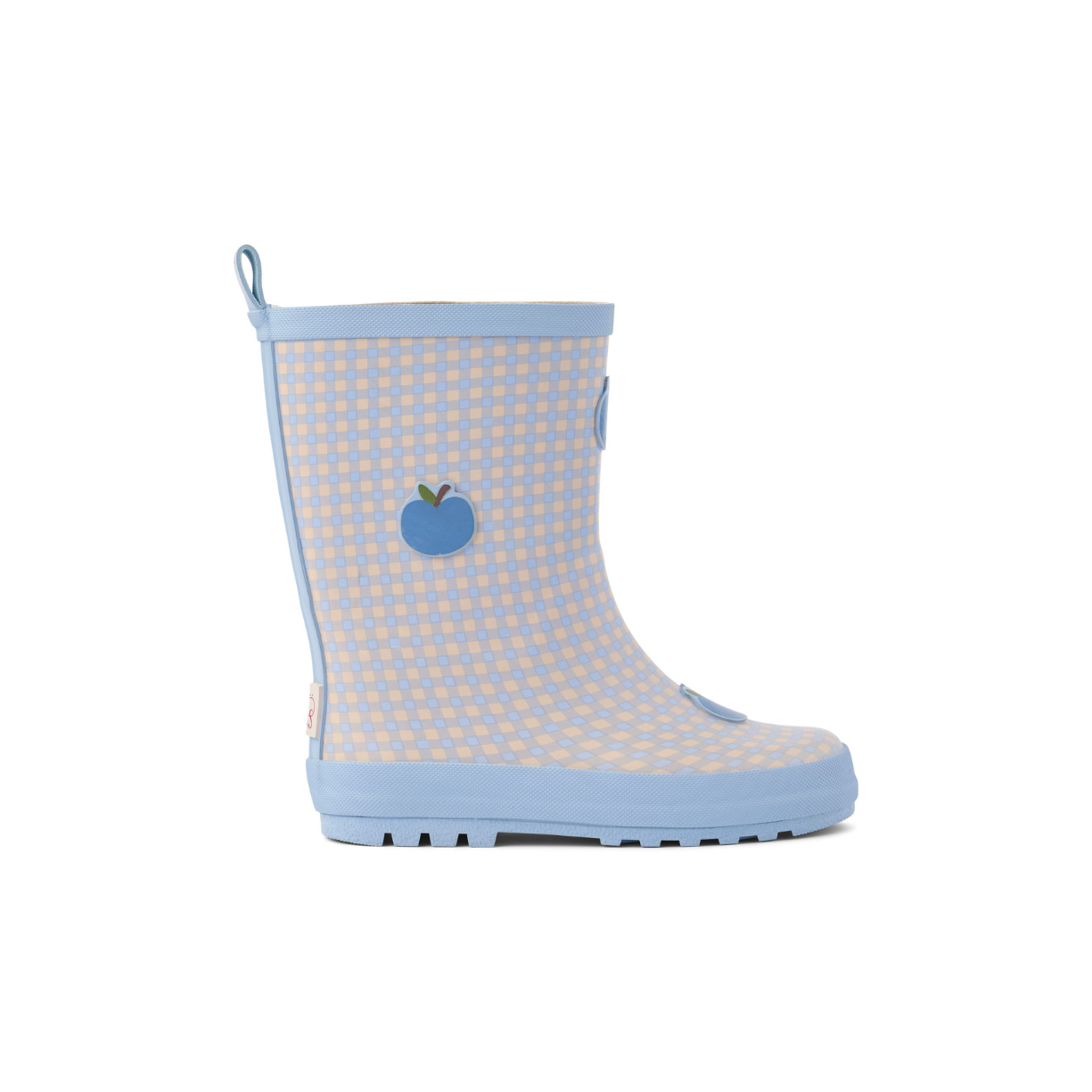 Regenlaarzen Misty – Apple Gingham – Rubber – Flöss