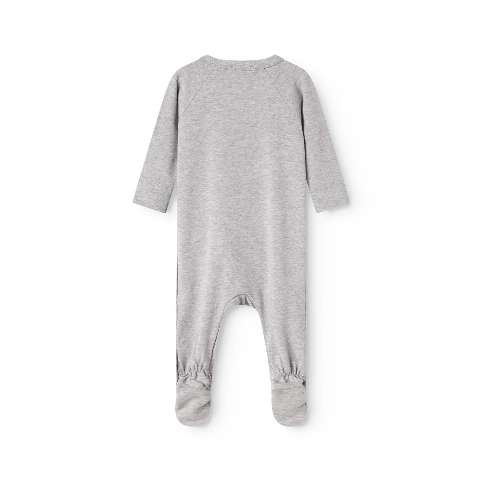 Boxpakje met voetjes - Rubetta - Biologisch katoen en Modal - Light grey - MarMar Copenhagen