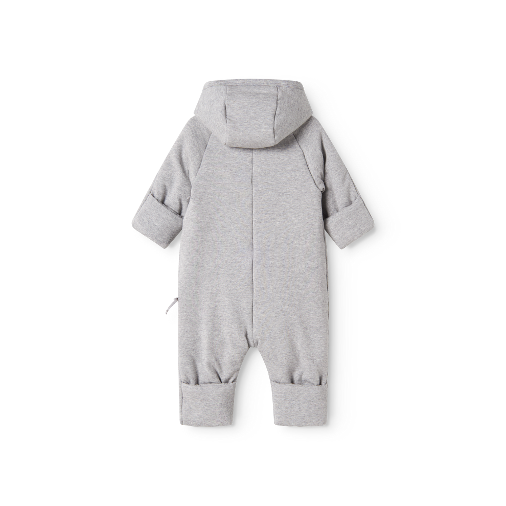 Baby Jumpsuit - Rex Modal - Biologisch katoen en Modal - Light grey - MarMar Copenhagen