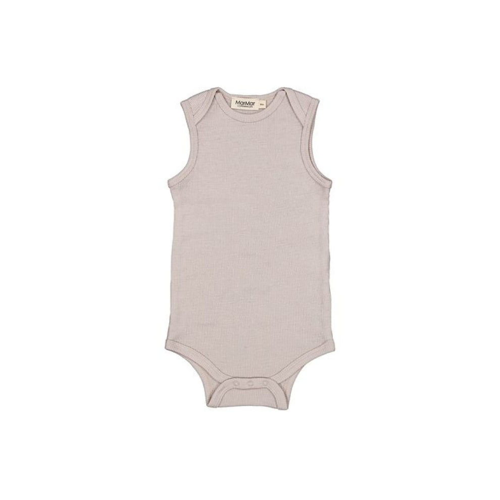 Romper hemd - Bini Wool Rib - Merinowol - - MarMar Copenhagen