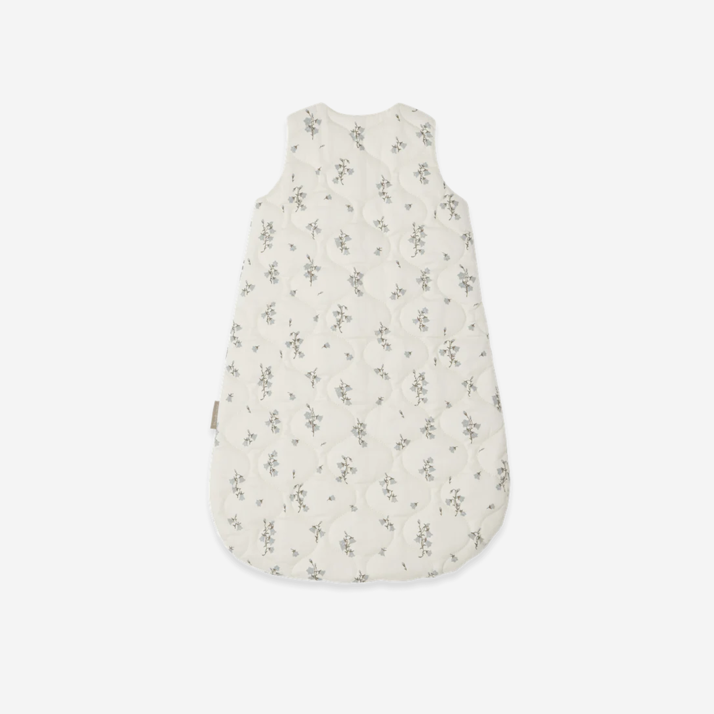 Padded Sleeping Bag - Bluebell/Blue Floral Print - Organic Cotton - Garbo&Friends (Copy)