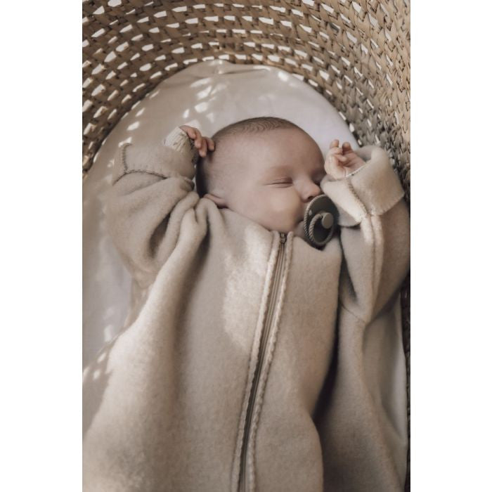 Alwero - Sleepingbag Longsleeve - Slaapzak met lange mouwen - 100% merino wol - baby