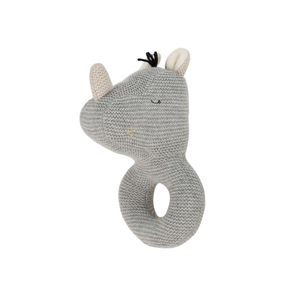 Zachte rammelaar - Ruby de Neushoorn - Baby Bello voor