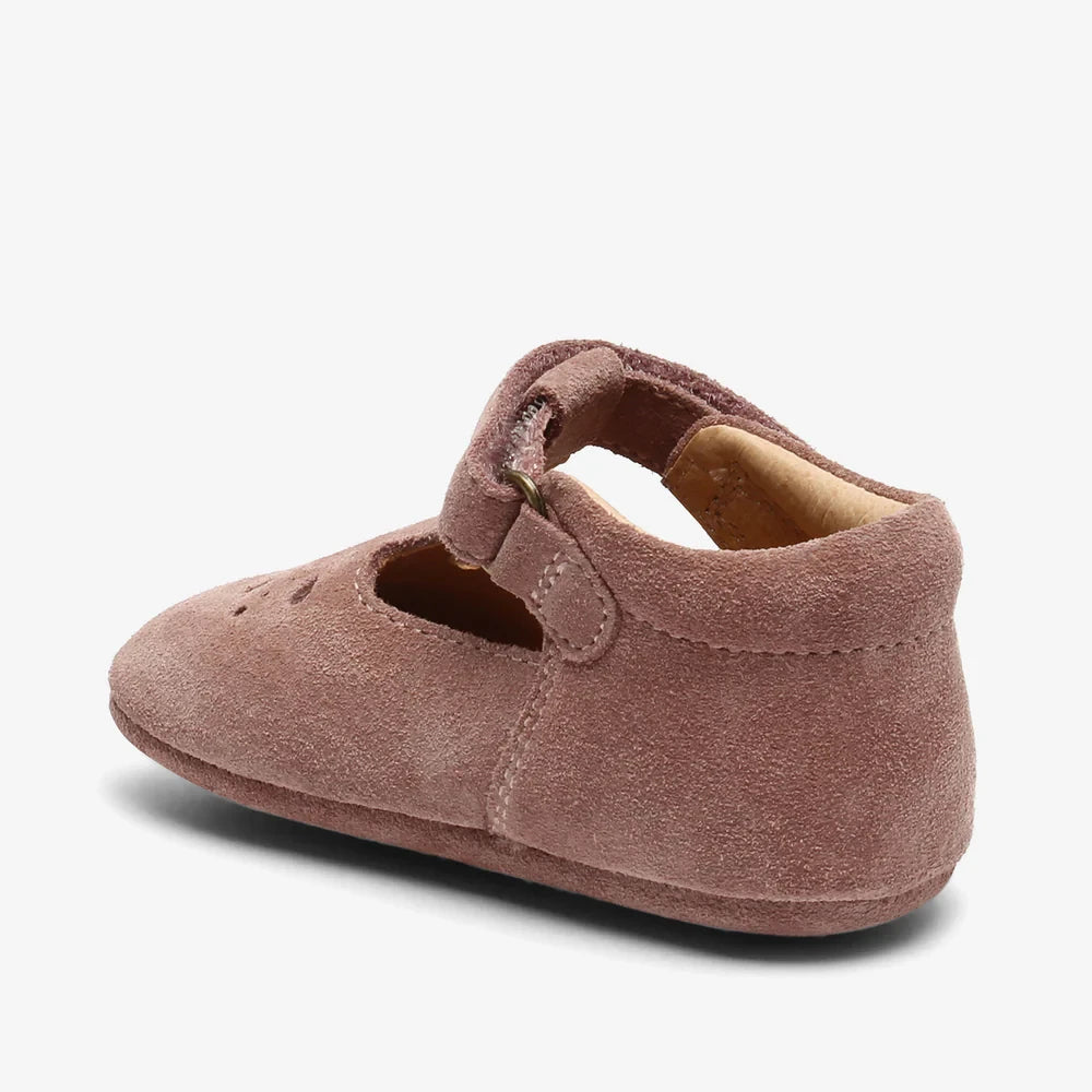 Bisgaard - Bloom Rose - kinderschoen - 100% leer - achteraanzicht
