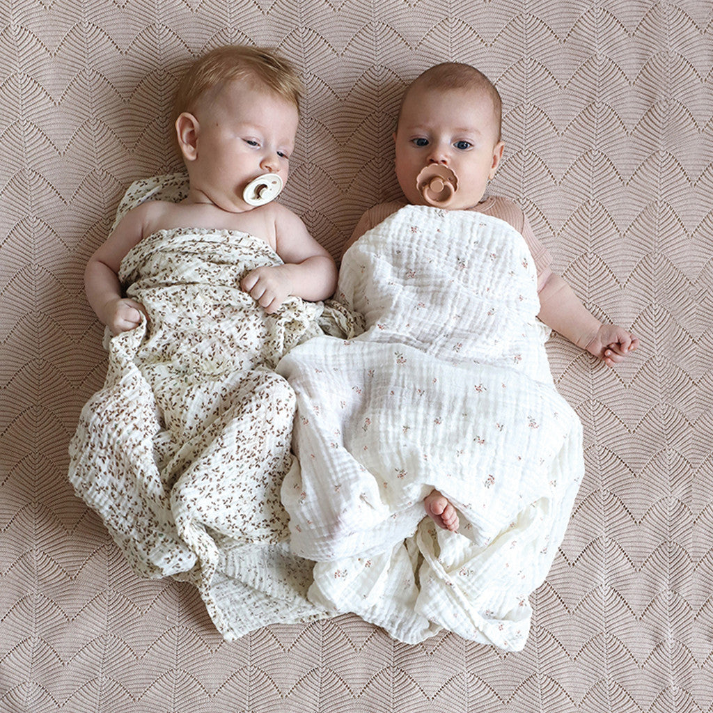 CamCam Copenhagen - Swaddle Lierre - Hydrofiele doek XL - GOTS - baby