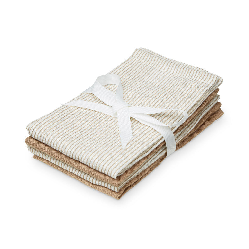 CamCam Copenhagen - Wash Cloth (4-pack) - Wasdoekjes - GOTS - 30x30 cm